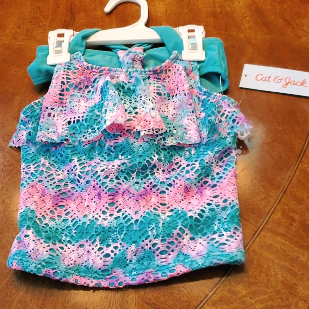 XS 2 piece Swimsuit by Cat & Jack